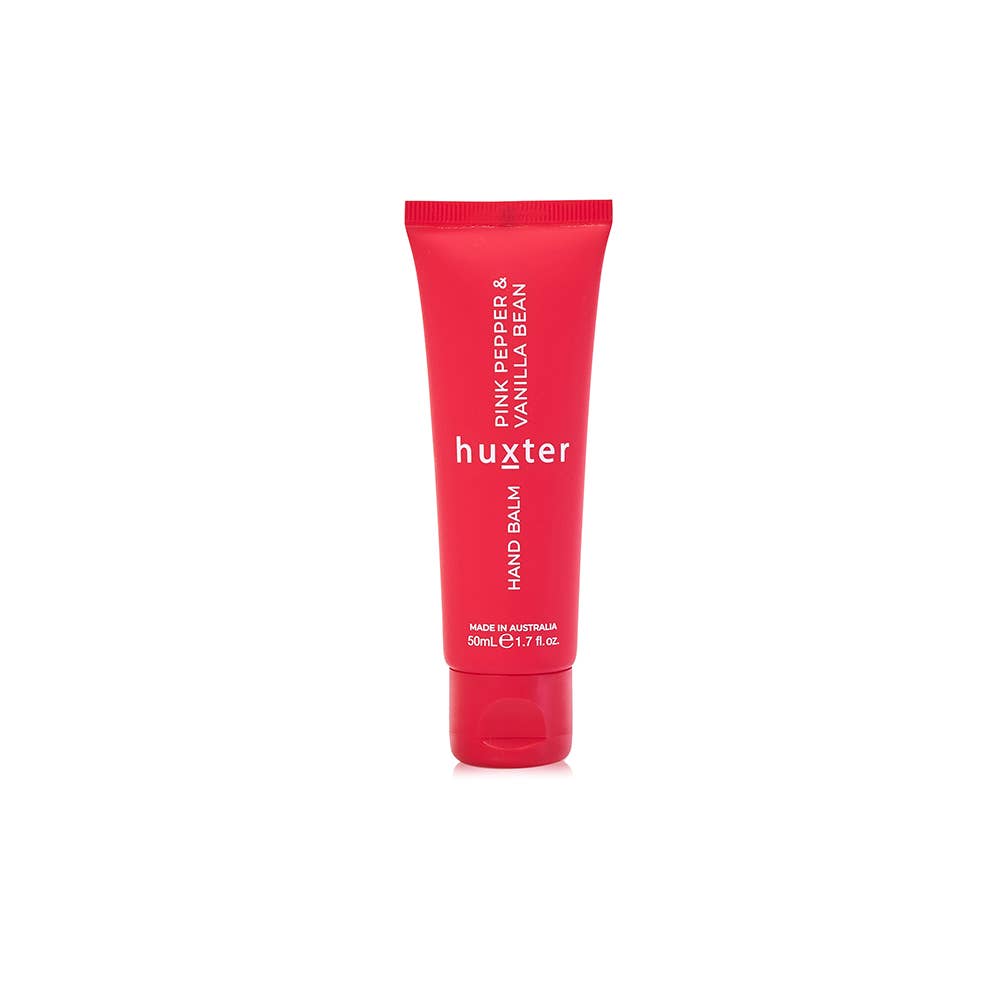 50ml Hand Balm Bon Bon - Adorned Xmas - Pink Pepper & Vanilla Bean Huxter