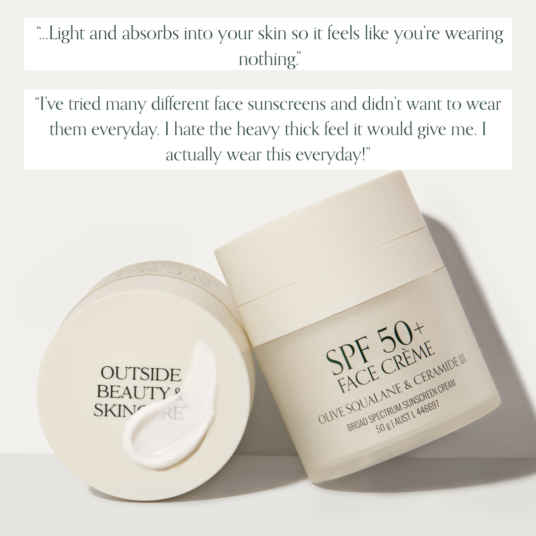 SPF 50+ Face Crème Outside Beauty & Skincare