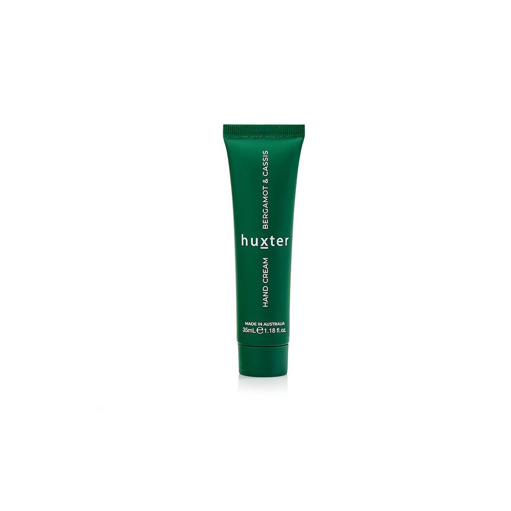 Hanging 35ml H'Cream - Green - Circles - Adorned Xmas - Bergamot & Cassis Huxter