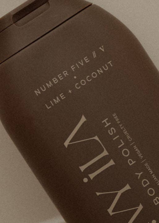NUMBER FIVE // V | LIME + COCONUT BODY POLISH IVY ILA